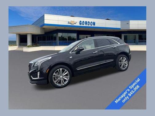 Black 2025 Cadillac XT5 Premium Luxury