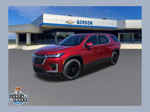 Red 2023 Chevrolet Traverse LT Leather