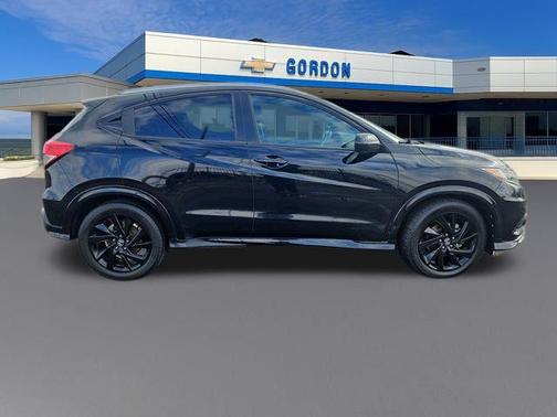 Black 2022 Honda HR-V AWD Sport