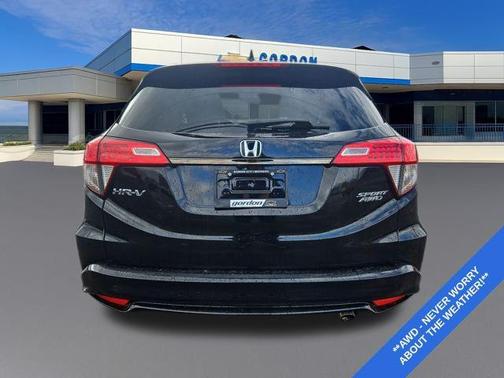 Black 2022 Honda HR-V AWD Sport