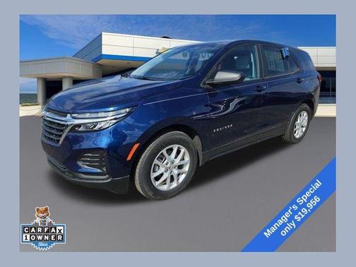 Blue 2023 Chevrolet Equinox LS