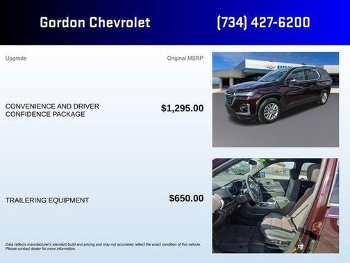 Red 2023 Chevrolet Traverse LT Cloth