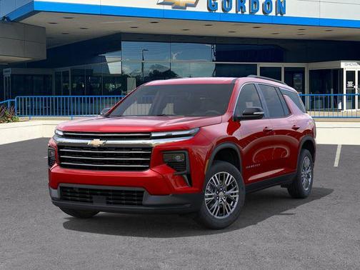 Red 2026 Chevrolet Traverse LT