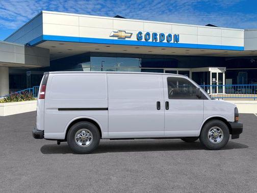 White 2026 Chevrolet Express 2500 Work Van