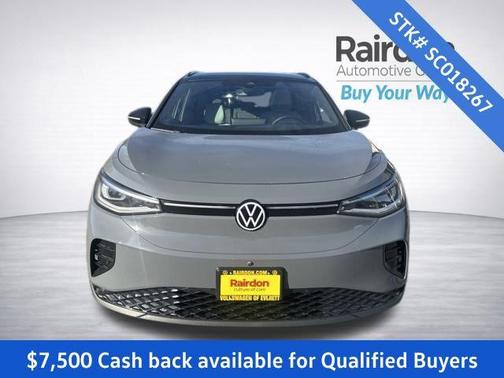 Pure Gray w/Black Roof 2025 Volkswagen ID.4 Pro S Plus