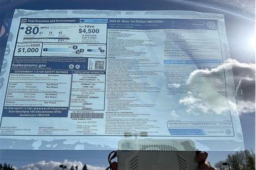 2025 Volkswagen ID. Buzz 1st Edition with 4MOTION