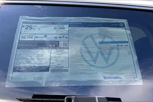 2025 Volkswagen Tiguan 2.0T SE 4MOTION