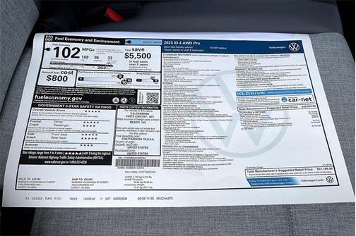 2025 Volkswagen ID.4 AWD Pro