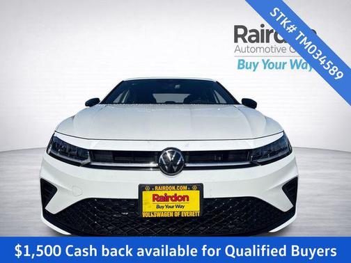 Pure White 2026 Volkswagen Jetta 1.4T S