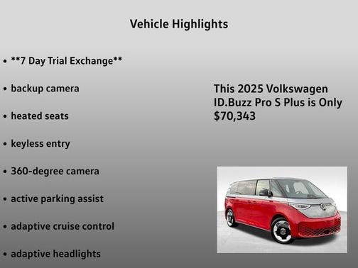 2025 Volkswagen ID. Buzz Pro S Plus with 4MOTION