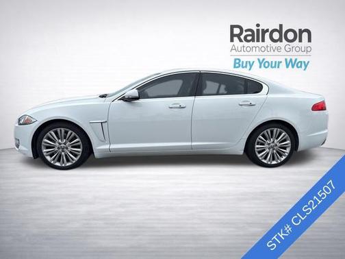 Polaris White 2012 Jaguar XF Portfolio