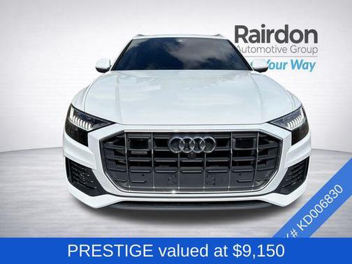 Glacier White Metallic 2019 Audi Q8 3.0T Premium