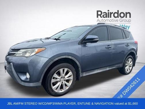 Shoreline Blue Pearl 2013 Toyota RAV4 Limited