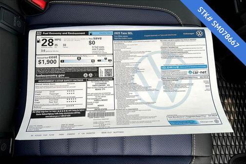 2025 Volkswagen Taos 1.5T SEL