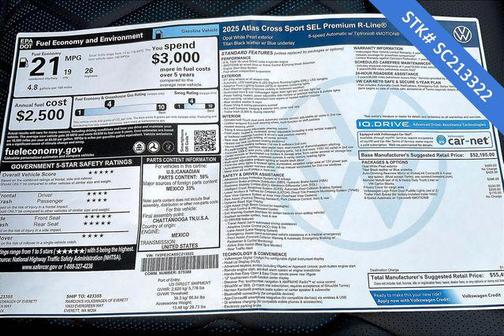 2025 Volkswagen Atlas Cross Sport 2.0T SEL Premium