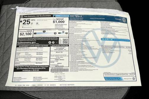 2025 Volkswagen Tiguan 2.0T S 4MOTION
