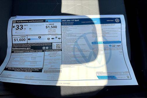2025 Volkswagen Jetta 1.5T Sport
