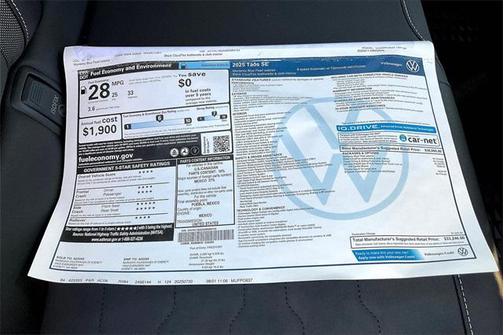 2025 Volkswagen Taos 1.5T SE
