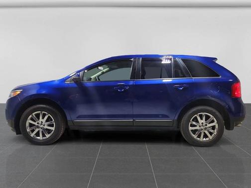 Blue 2014 Ford Edge SEL