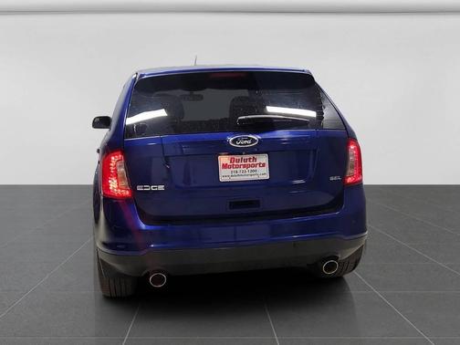 Blue 2014 Ford Edge SEL