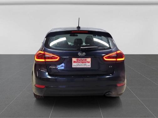Blue 2017 Kia Forte EX