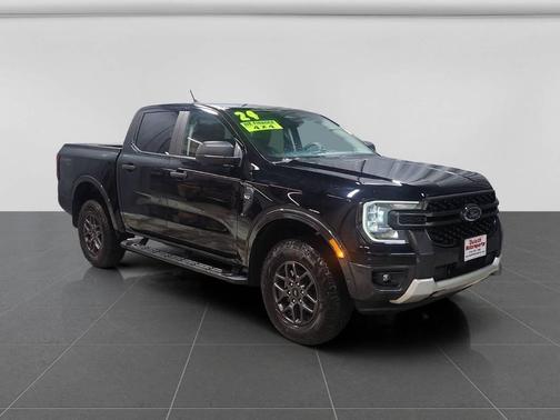 Black 2024 Ford Ranger XLT 4x4 4dr SuperCrew 5.0 ft. SB