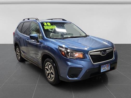 Blue 2020 Subaru Forester Premium