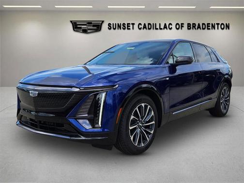 Opulent Blue Metallic 2025 Cadillac LYRIQ Sport