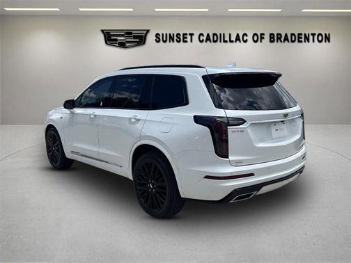 Crystal White Tricoat 2023 Cadillac XT6 Sport AWD
