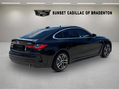 Black Sapphire Metallic 2022 BMW 430 Gran Coupe i