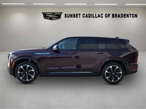 Black Cherry Tintcoat 2025 Cadillac Escalade IQ Sport 1