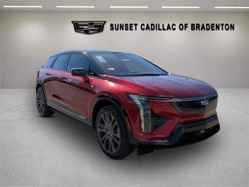 Radiant Red Tintcoat 2026 Cadillac OPTIQ Premium Sport