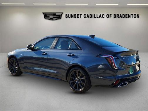 Deep Space Metallic 2025 Cadillac CT4 Sport RWD