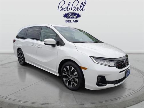 Platinum White Pearl 2025 Honda Odyssey Elite