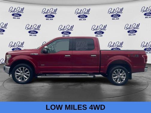 Ruby Red Metallic 2015 Ford F-150 Lariat