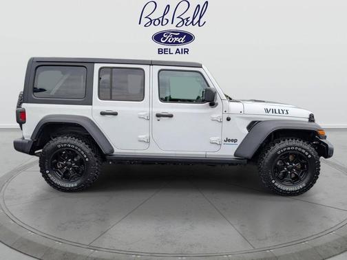 Bright White Clearcoat 2023 Jeep Wrangler 4xe Base