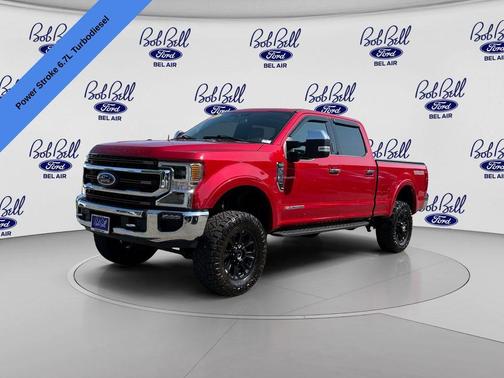 Red Metallic 2022 Ford F-250 King Ranch