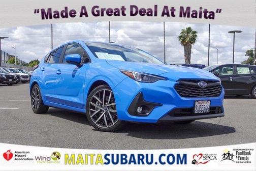 Oasis Blue Pearl 2024 Subaru Impreza Sport