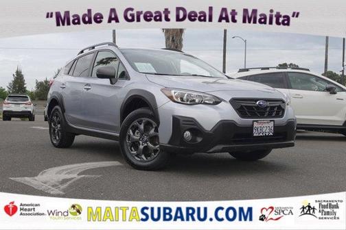 Ice Silver Metallic 2023 Subaru Crosstrek Sport