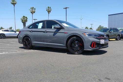 Pure Gray W/Black Roof 2024 Volkswagen Jetta GLI 2.0T Autobahn