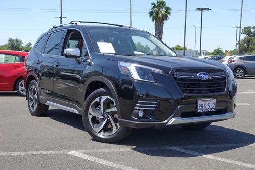 Crystal Black Silica 2023 Subaru Forester Touring