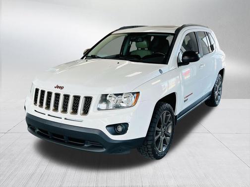 Bright White Clearcoat 2017 Jeep Compass 75th Anniversary Edition FWD
