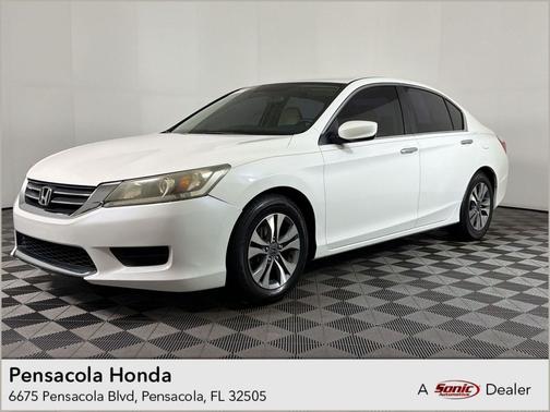 White Orchid Pearl 2013 Honda Accord LX