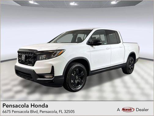 Platinum White Pearl 2026 Honda Ridgeline Black