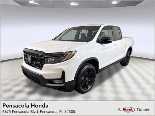 Platinum White Pearl 2026 Honda Ridgeline Black