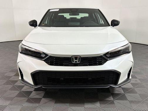 Platinum White Pearl 2026 Honda Civic Sport