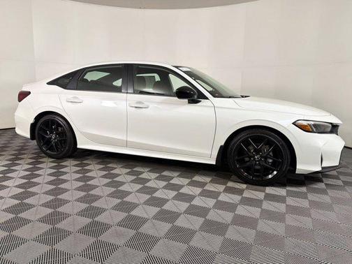 Platinum White Pearl 2026 Honda Civic Sport