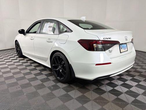 Platinum White Pearl 2026 Honda Civic Sport