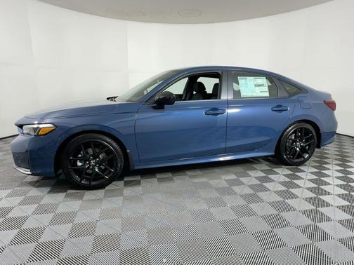 Blue Lagoon Pearl 2026 Honda Civic Hybrid Sport