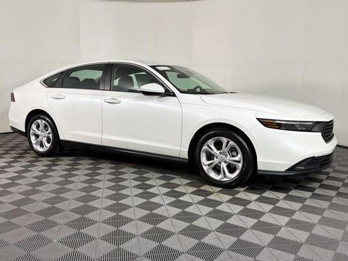 Platinum White Pearl 2026 Honda Accord LX 1.5T